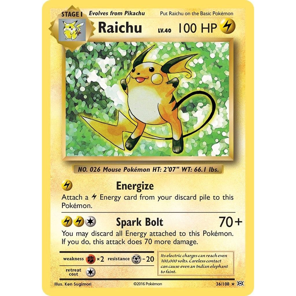 Raichu (36/108) (EVO)