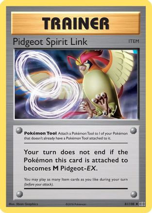 Pidgeot Spirit Link 81/108 - XY  Evolutions
