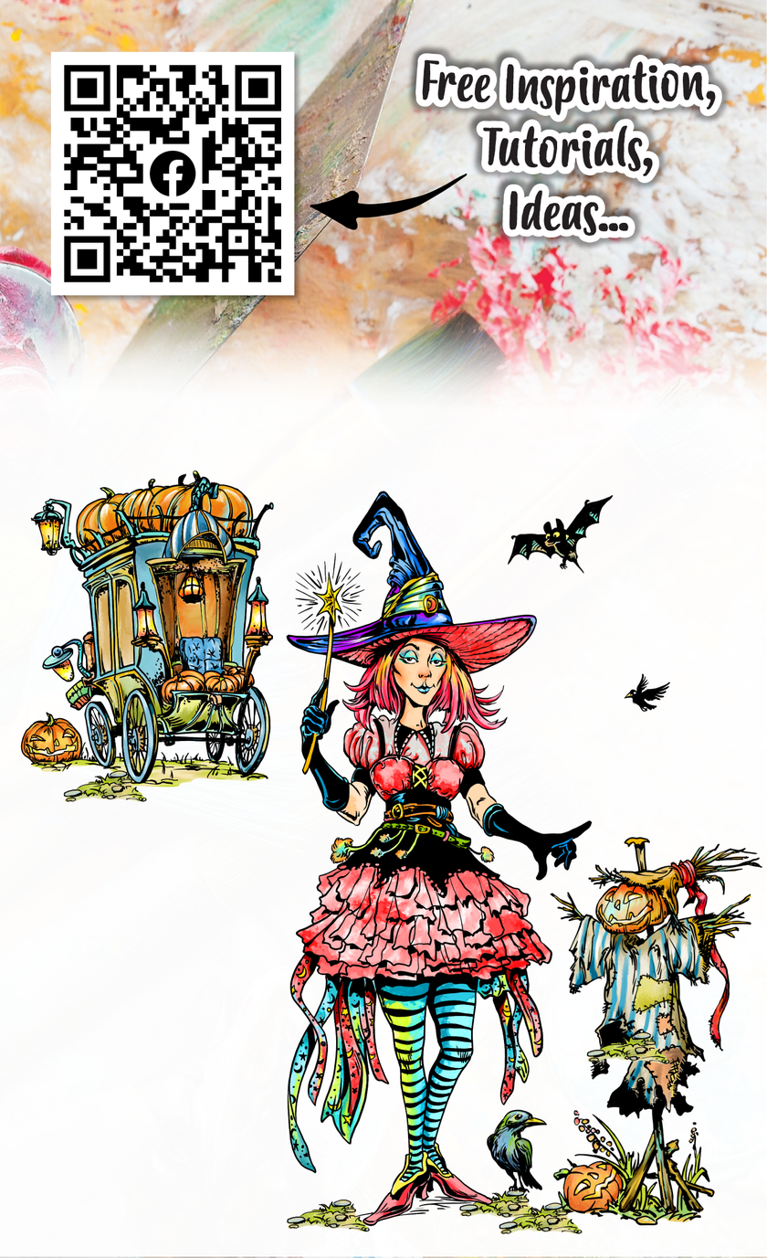 AALL and Create - A6 Stamp Set - QueenWitch
