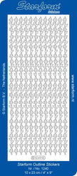 Deco Stickers - Flower and Leaf Border