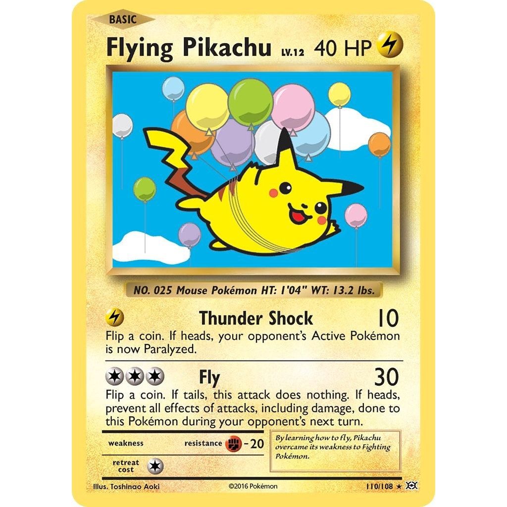 Flying Pikachu (110/108) (EVO)