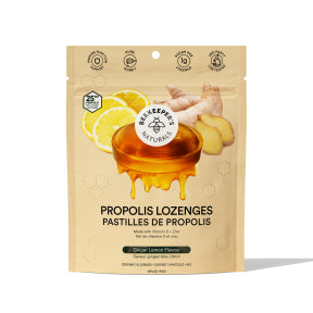 Beekeeper's Naturals - Propolis Lozenges Lemon Ginger (50g)