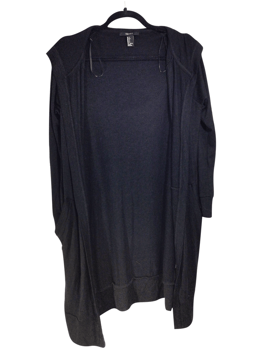 FOREVER 21 Women Cardigans Regular fit in Black - S