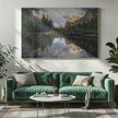 Wall art Time. Paysage