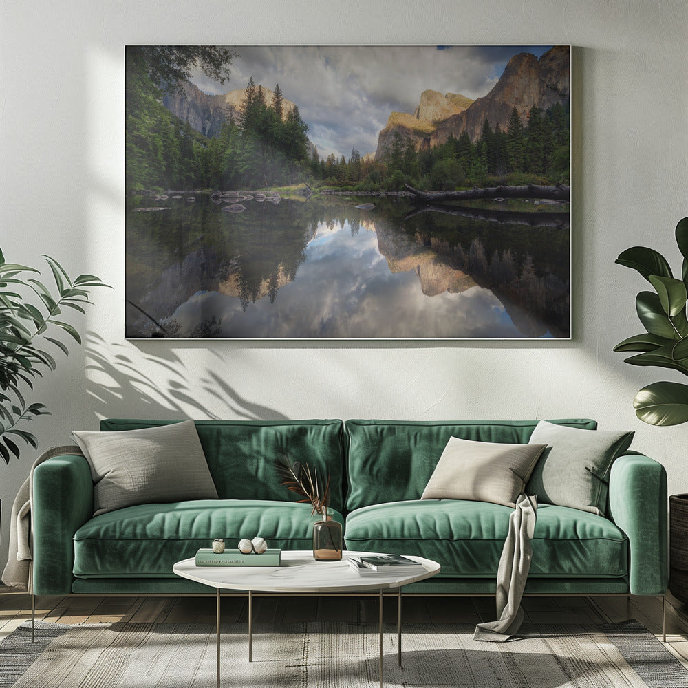 Wall art Time. Paysage