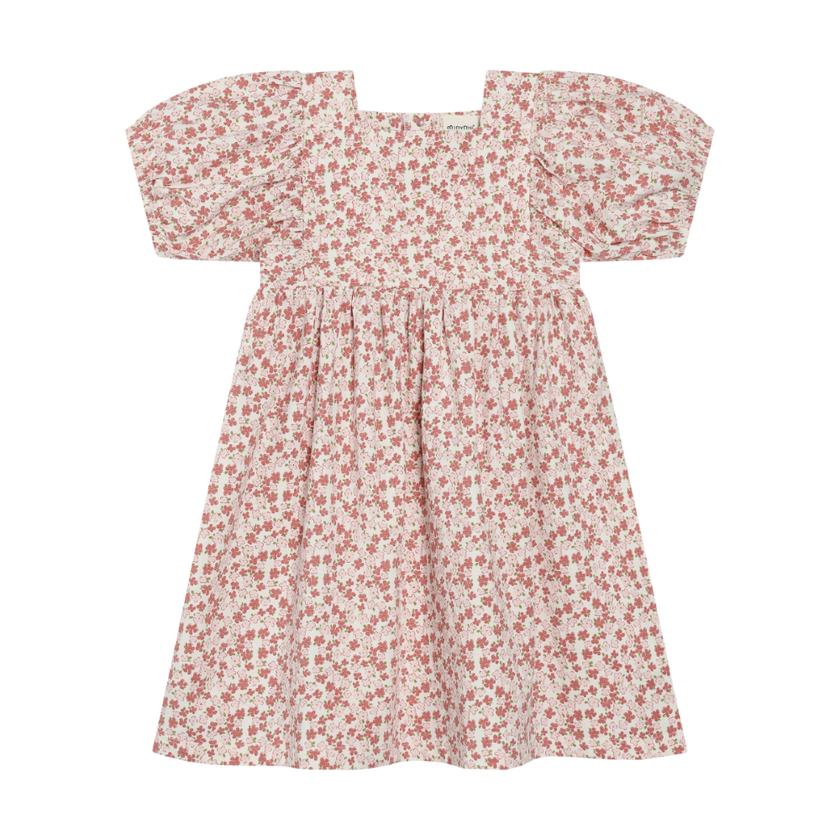 Dress | Pink Floral | Minymo