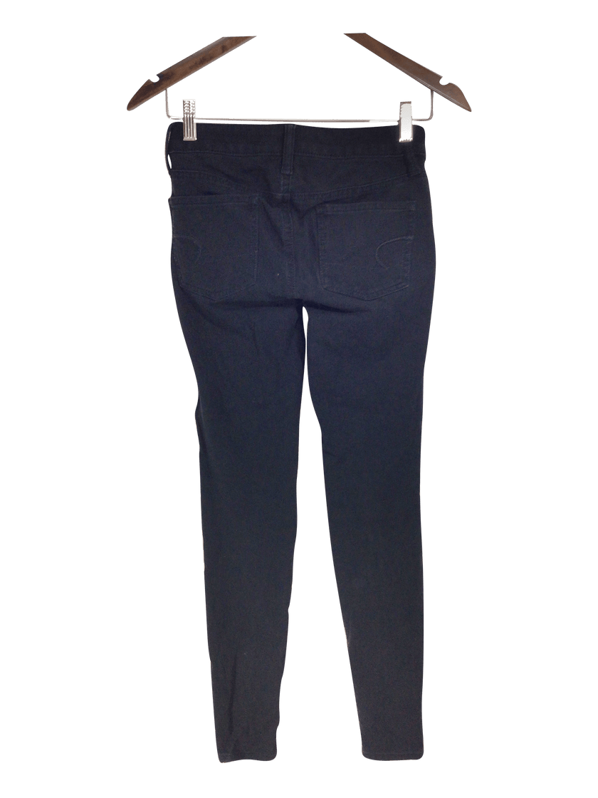 AMERICAN EAGLE Women Straight-Legged Jeans Regular fit in Black - 2