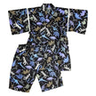 [Pre-Order] Boys' Jinbei Set: Dinosaur Pattern 2-Piece Set (Breathable Lace) (Save 50% in January)