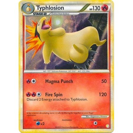 Typhlosion - 32/123 (Cosmos Holo) (032/123) (PR)