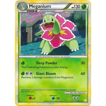 Meganium - 26/123 (Cosmos Holo) (026/123) (PR)