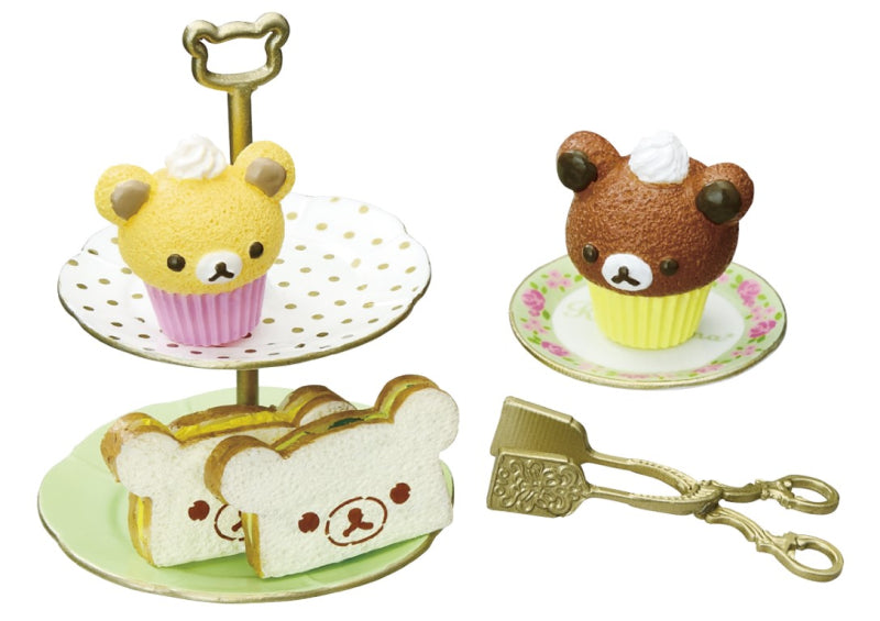 Rilakkuma Long-awaited British Tea Time (1 Random Box) (Re-ment Blind Box)