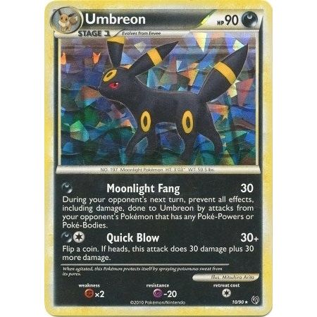 Umbreon - 10/90 (Cracked Ice Holo) (010/090) (PR)