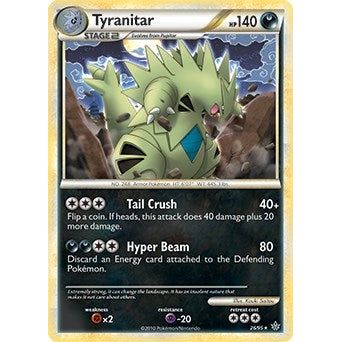 Tyranitar - 26/95 (HGSS Unleashed) (026/095) (PR)