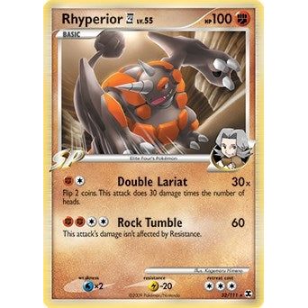 Rhyperior E4 - 32/111 (DPPt Rising Rivals) (032/111) (PR)