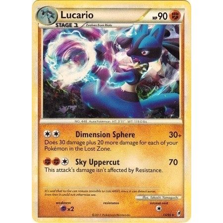 Lucario - 14/95 (Cracked Ice Holo) (014/095) (PR)