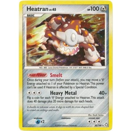 Heatran - 30/146 (DP Legends Awakened) (030/146) (PR)