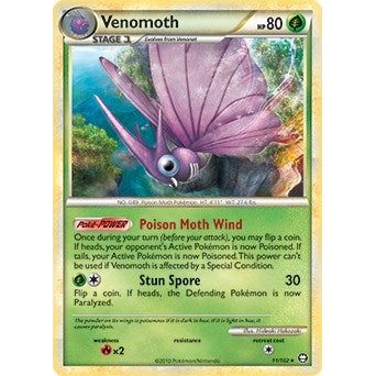 Venomoth - 11/102 (HGSS Triumphant) (011/102) (PR)
