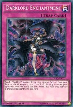 Darklord Enchantment (DESO-EN037) - Destiny Soldiers 1st Edition