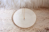 Opalite Faceted Water Drop Necklace