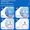 Magic Water Coloring Book for Kids – Paint with Water, Colors Appear & Disappear (6 Styles)