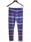 PINK ROSE Women Activewear Leggings Regular fit in Blue - M