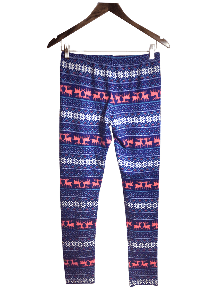 PINK ROSE Women Activewear Leggings Regular fit in Blue - M