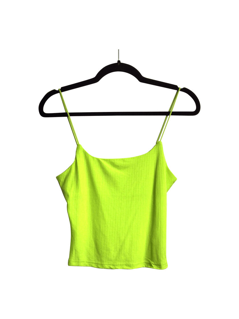 SHEIN Women Crop Tops Regular fit in Green - 4
