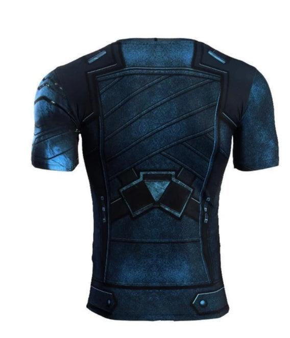 Men’s MMA Compression Rash Guard – Short & Long Sleeve BJJ Grappling Training Shirt