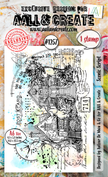 AALL and Create - A6 Stamp Set - Scenic Script