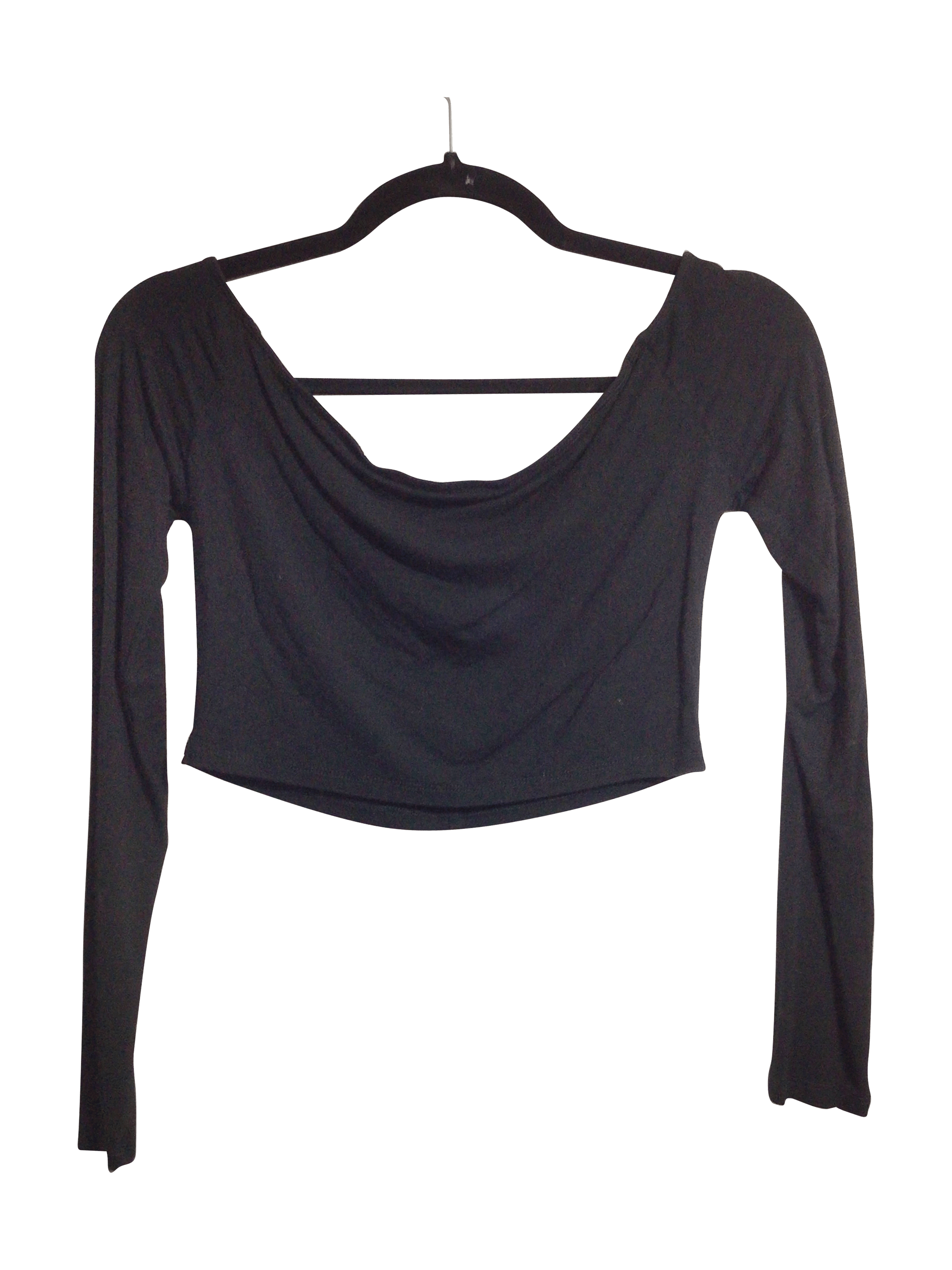 SHEIN Women Crop Tops Regular fit in Black - S