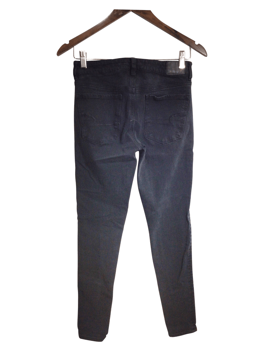 AMERICAN EAGLE Women Straight-Legged Jeans Regular fit in Black - 2