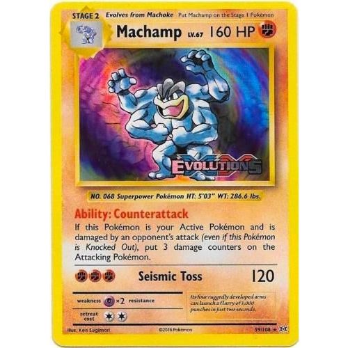 Machamp (XY Evolutions Prerelease) (59/108) (PR)