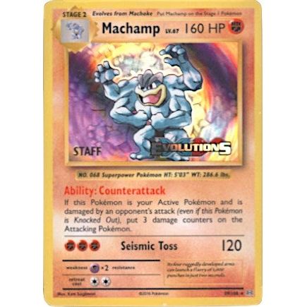 Machamp - 59/108 (Prerelease) [Staff] (59/108) (PR)