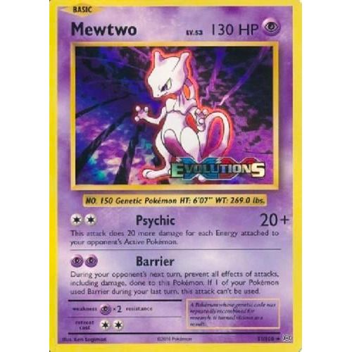 Mewtwo (XY Evolutions Prerelease) (51/108) (PR)