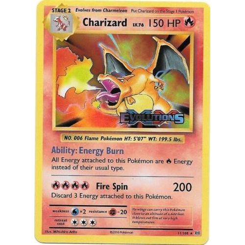 Charizard (XY Evolutions Prerelease) (11/108) (PR)