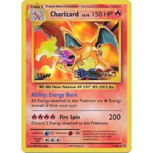 Charizard - 11/108 (Prerelease) (11/108) (PR)