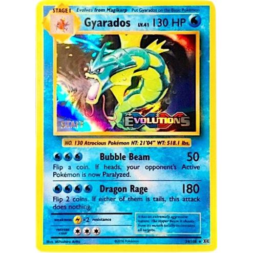 Gyarados - 34/108 (Prerelease) [Staff] (34/108) (PR)