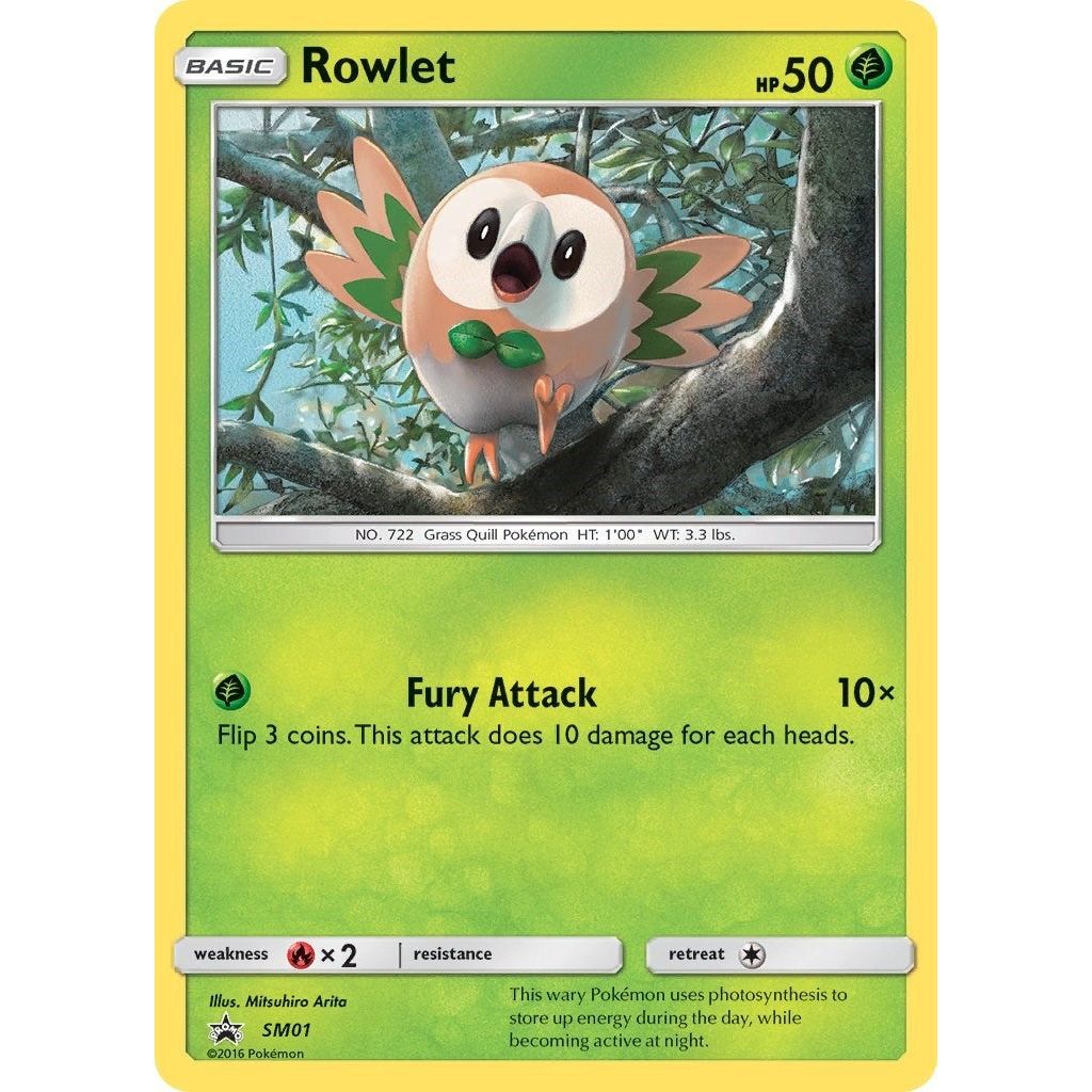 Rowlet - SM01 (SM01) (SMP)