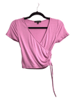 ELECTRICA Women Crop Tops Regular fit in Pink - XS