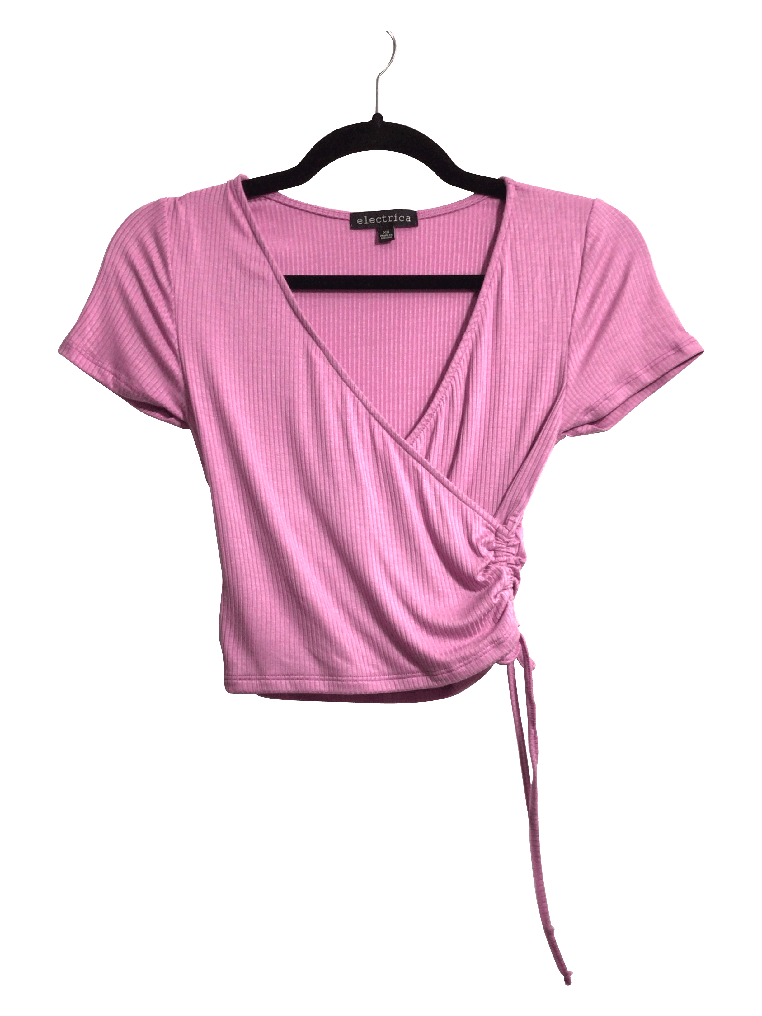ELECTRICA Women Crop Tops Regular fit in Pink - XS