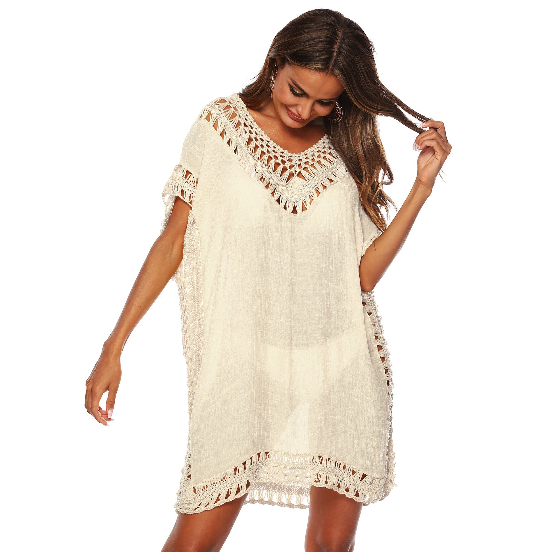 Beach bikini blouse
