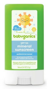 Babyganics - Sunscreen Stick SPF 50+ 13g (13g)