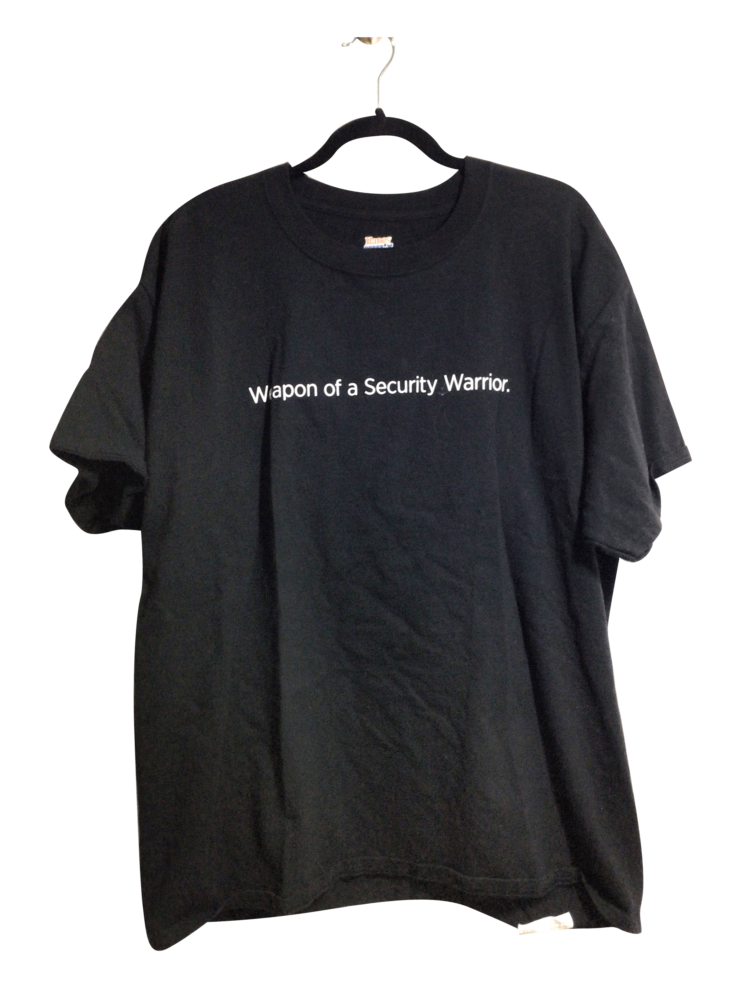 HANES Women T-Shirts Regular fit in Black - XL