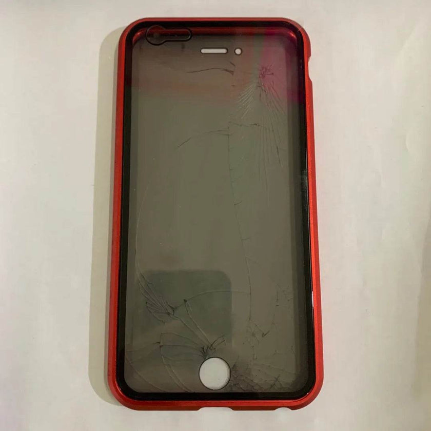 iPhone Case Anti-peep Magnetic  Privacy Glass Protective Shell Magnetic