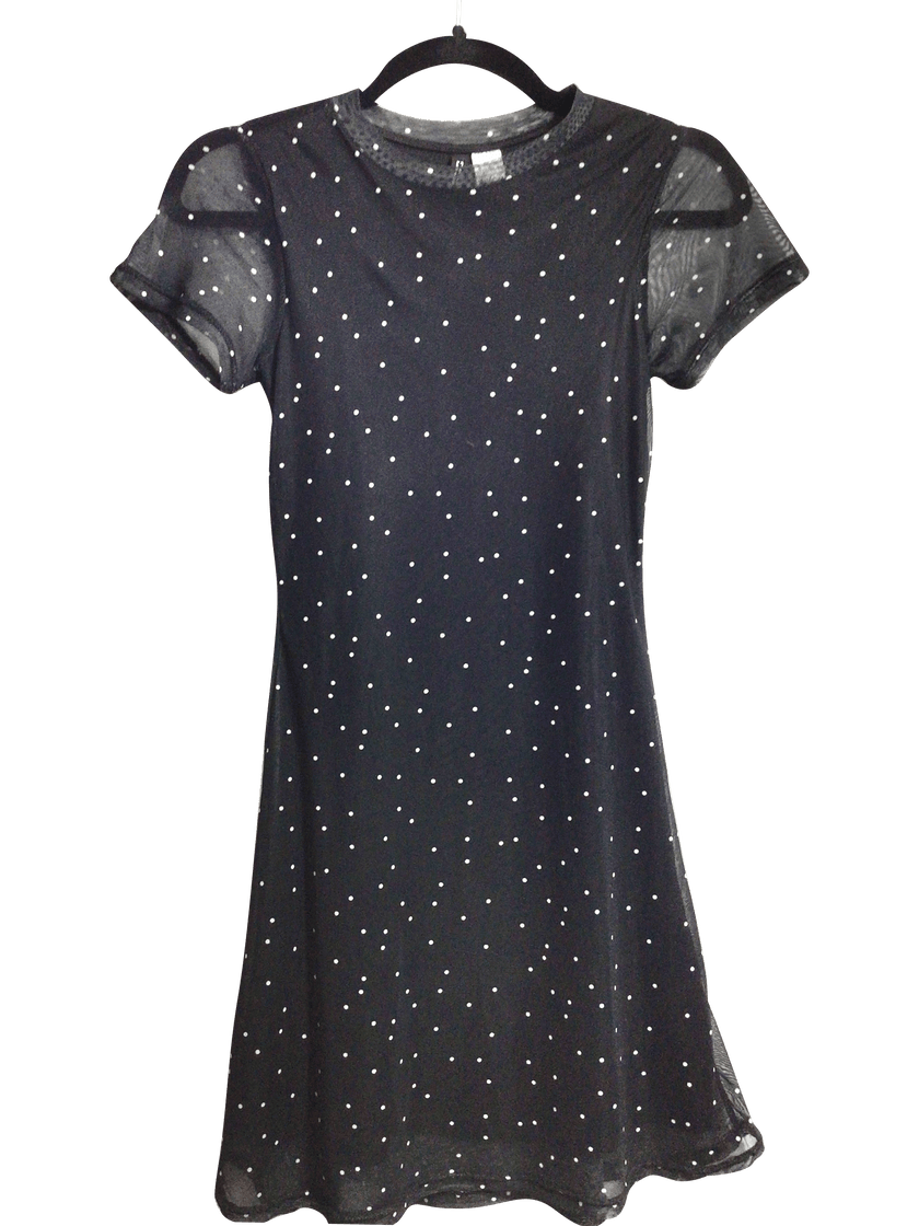 H&M Women Shift Dresses Regular fit in Black - XXS