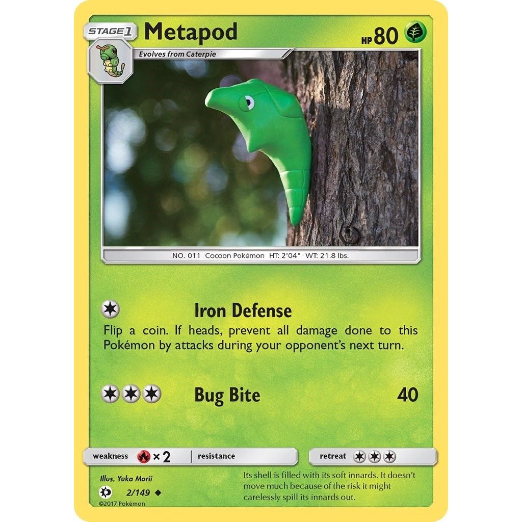 Metapod (2/149) (SM01)