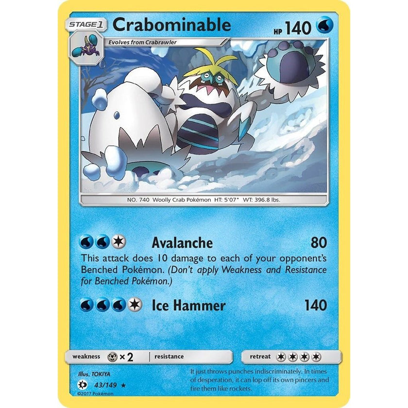 Crabominable (43/149) (SM01)