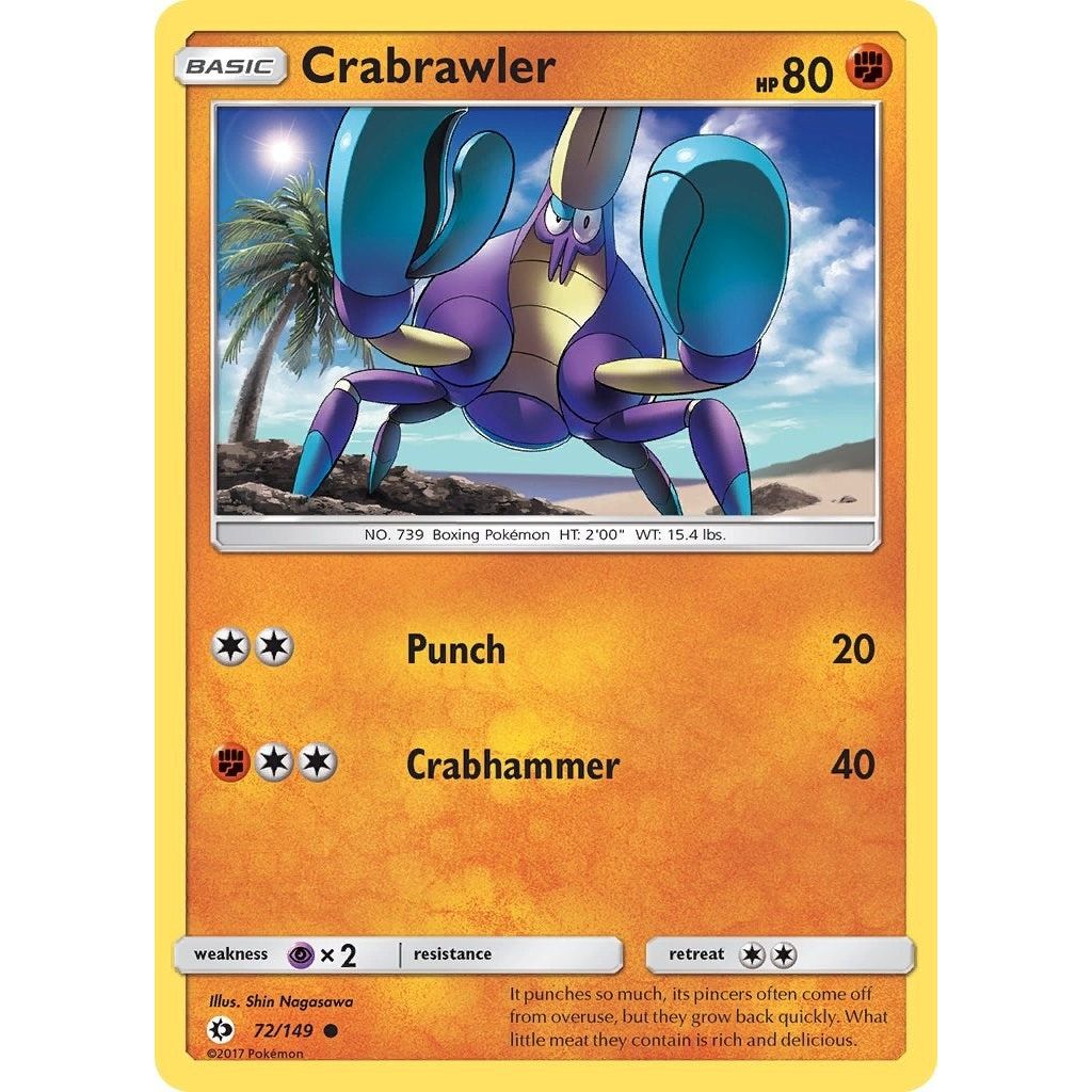 Crabrawler (72/149) (SM01)