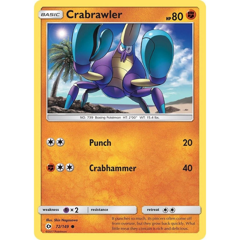 Crabrawler (72/149) (SM01)