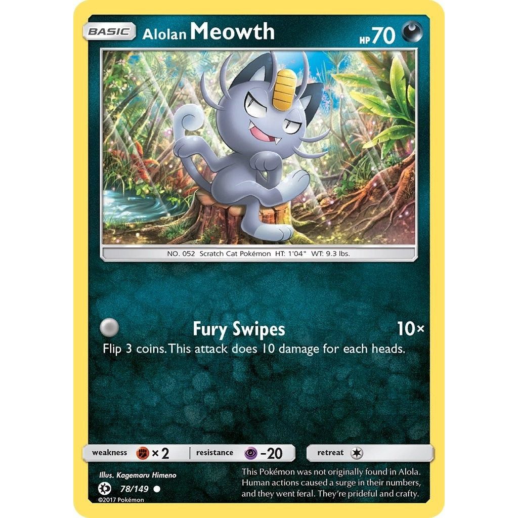 Alolan Meowth (78/149) (SM01)